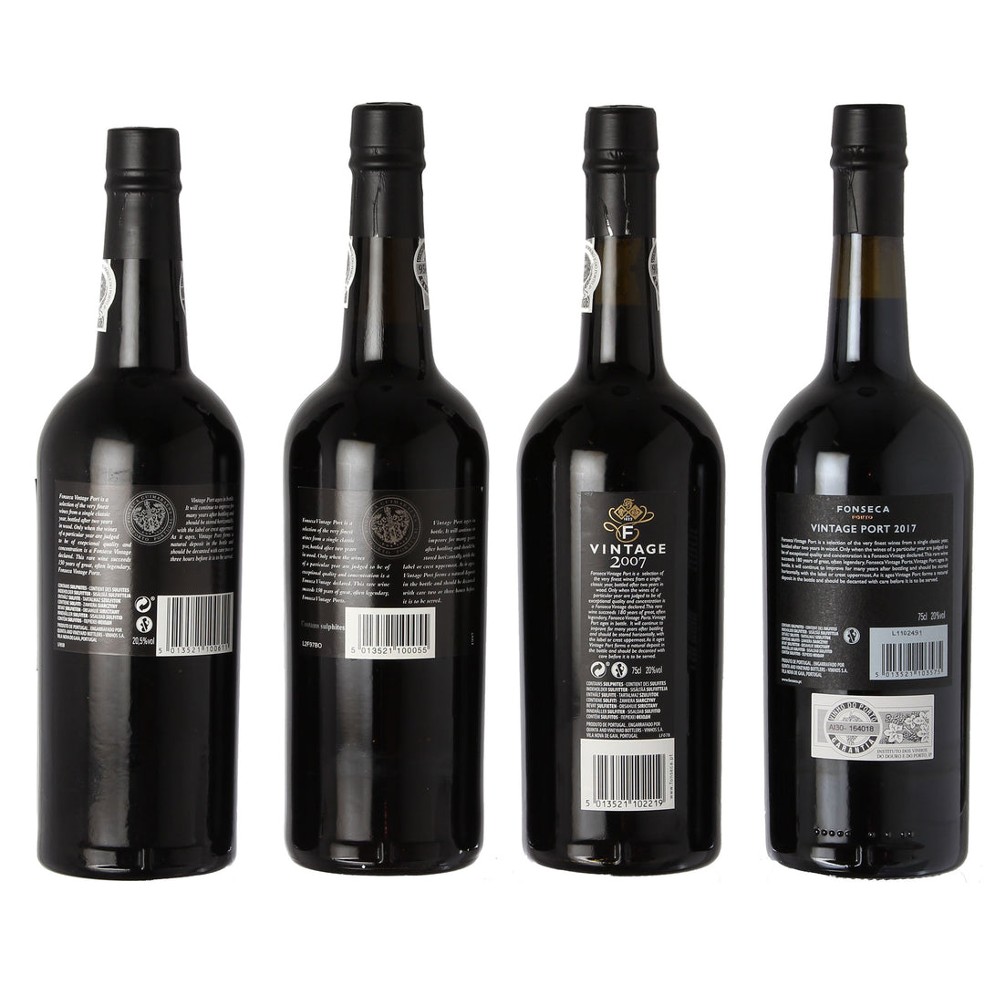 Fonseca Caisse 750x12 – 4 decades of Port - Fonseca - Douro, Portugal