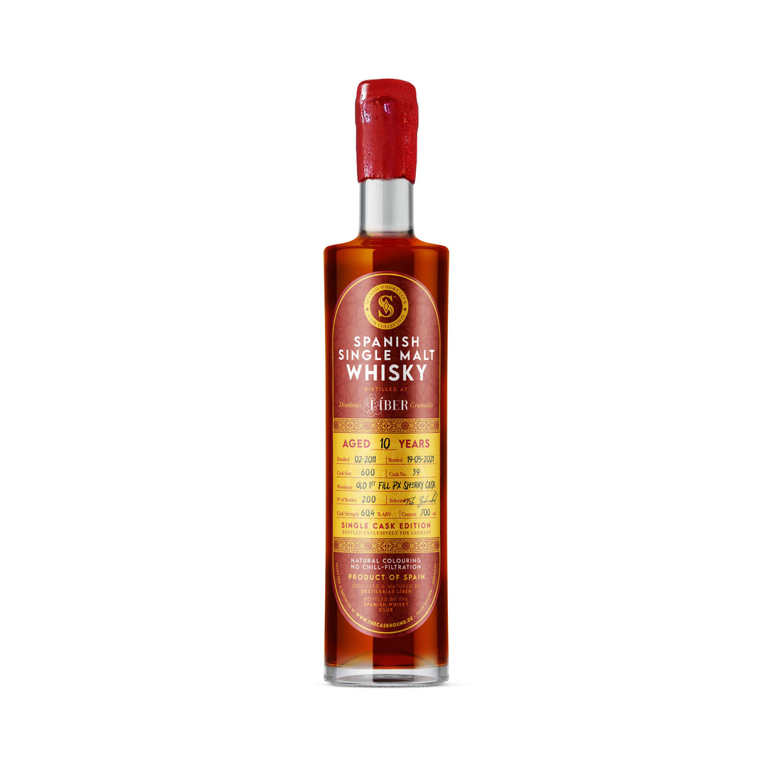 LÍBER Spanish Single Malt Whisky  10 Jahre - Single Cask 39