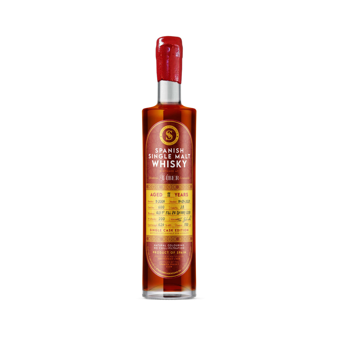LÍBER Spanish Single Malt Whisky 11 Jahre - Single Cask 28