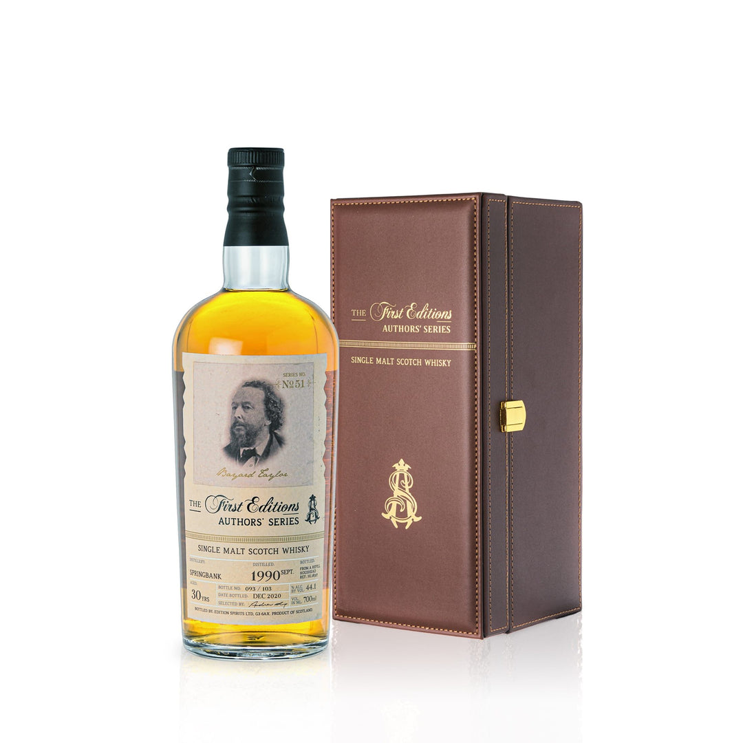 Springbank 30 Jahre 1990/2020  - The First Editions Authors' Series -  Hunter Laing
