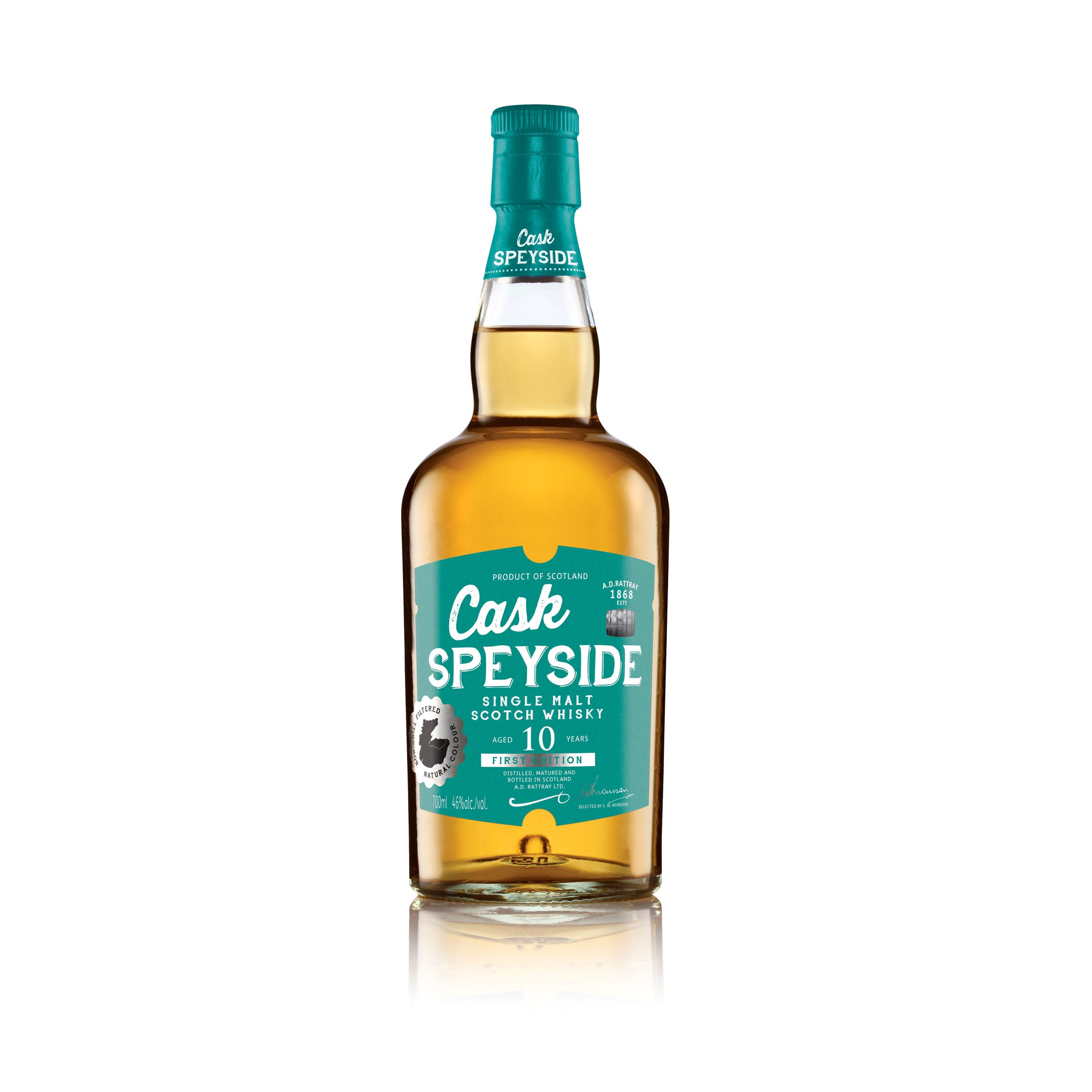 A.D.Rattray, Cask Speyside, 10 yo, 46% - A.D.Rattray
