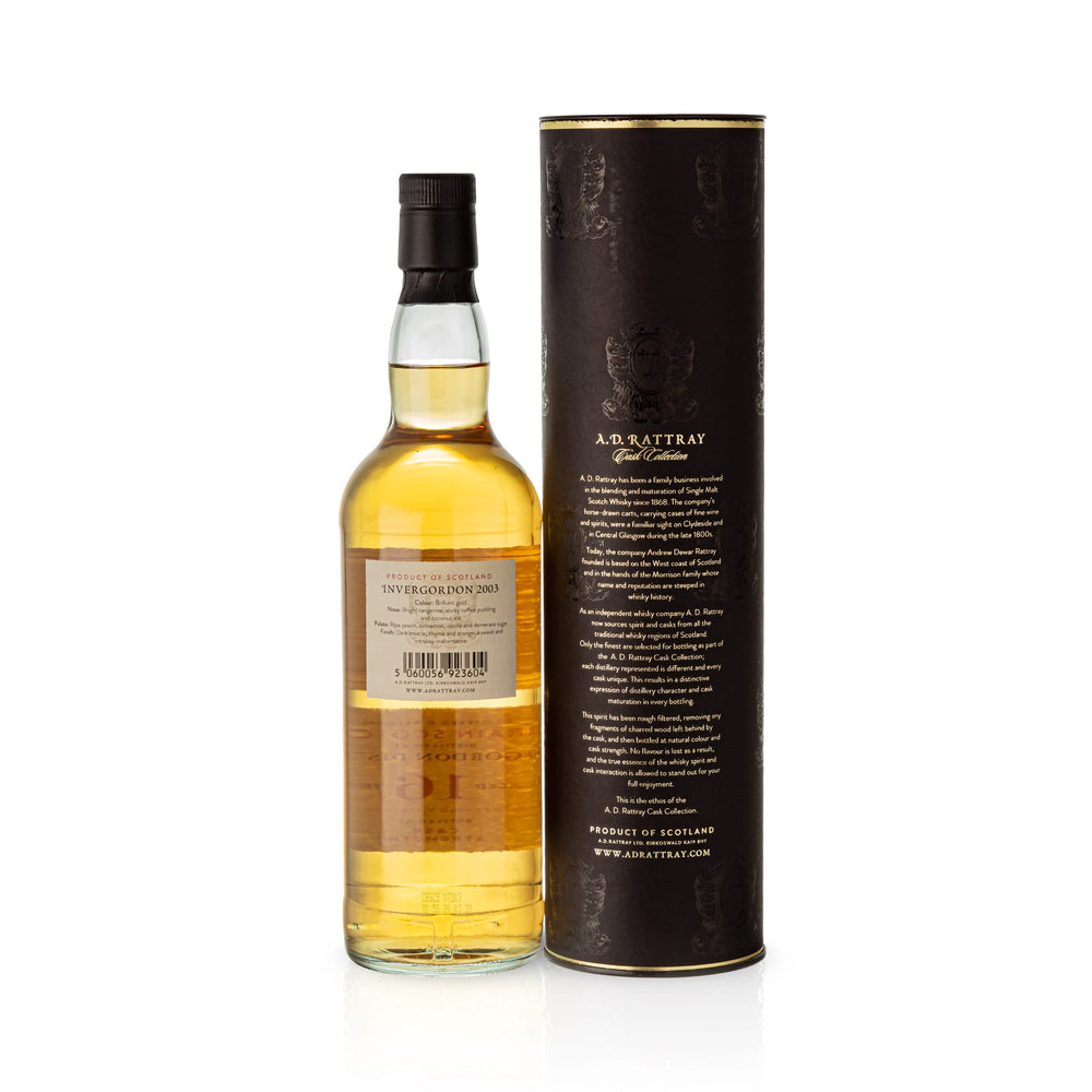 Invergordon, A.D.Rattray, 2003, 16 YO, 63.6% Cask #37483