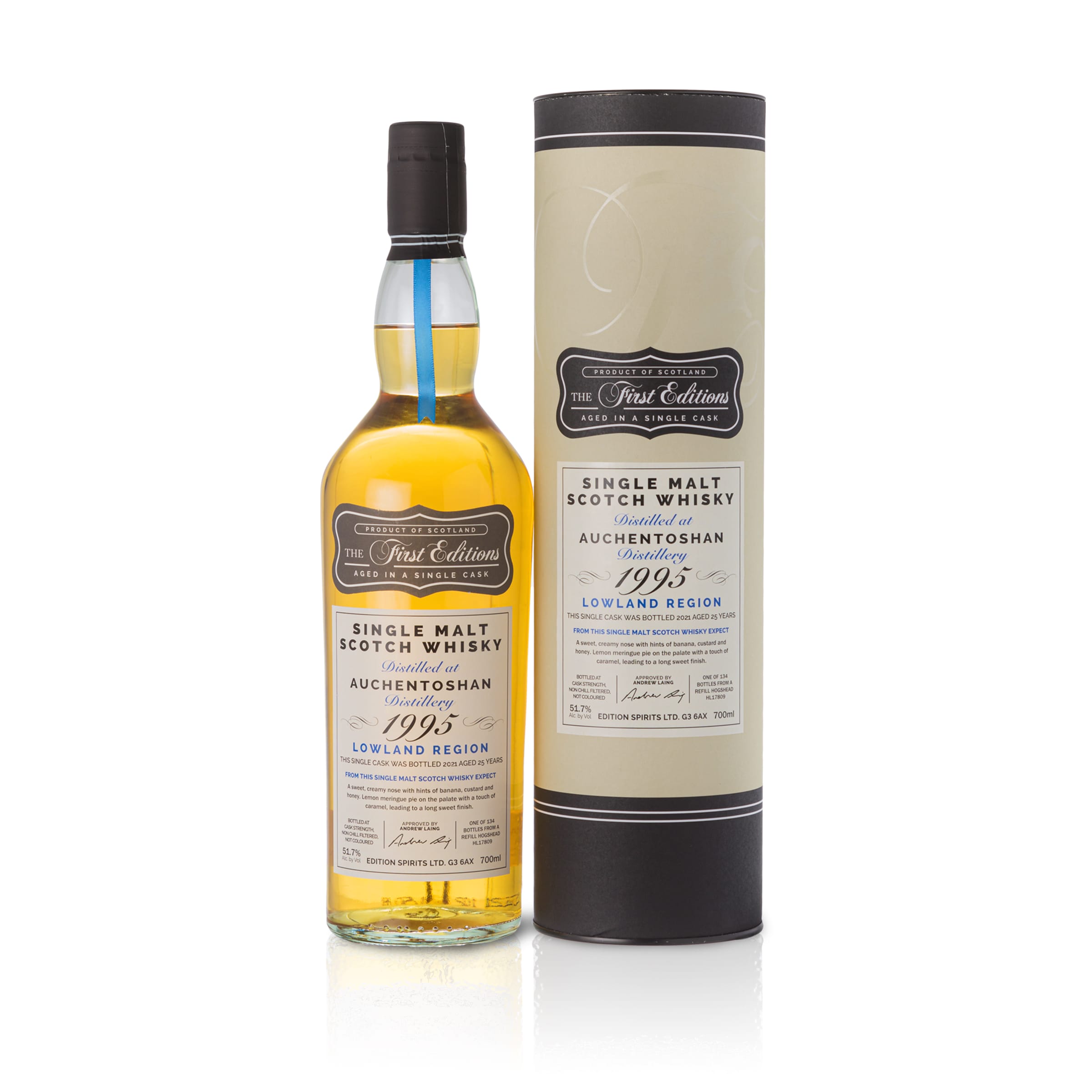 Auchentoshan 25 Years 1995/2021 - The First Editions - Single Malt Whisky