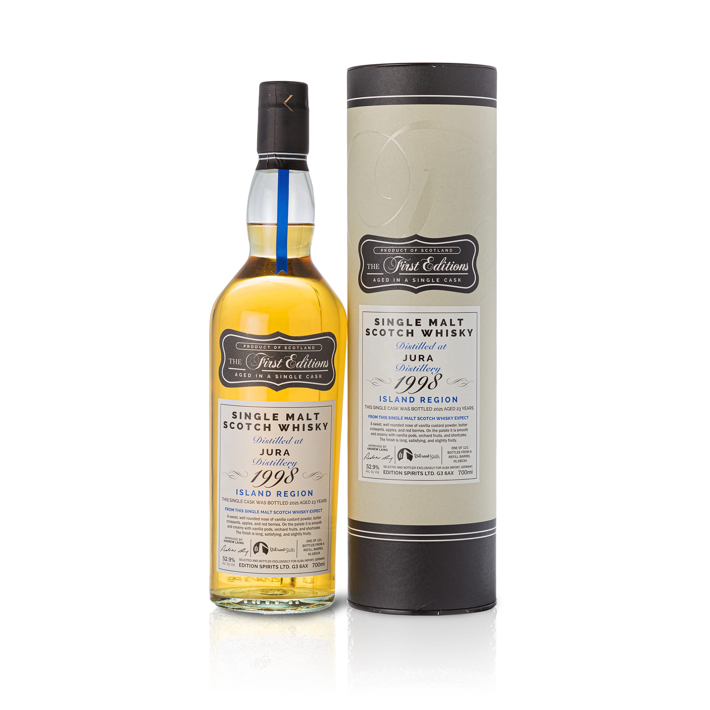 Jura 23 Jahre 1998/2021 - The First Editions - Single Malt Whisky