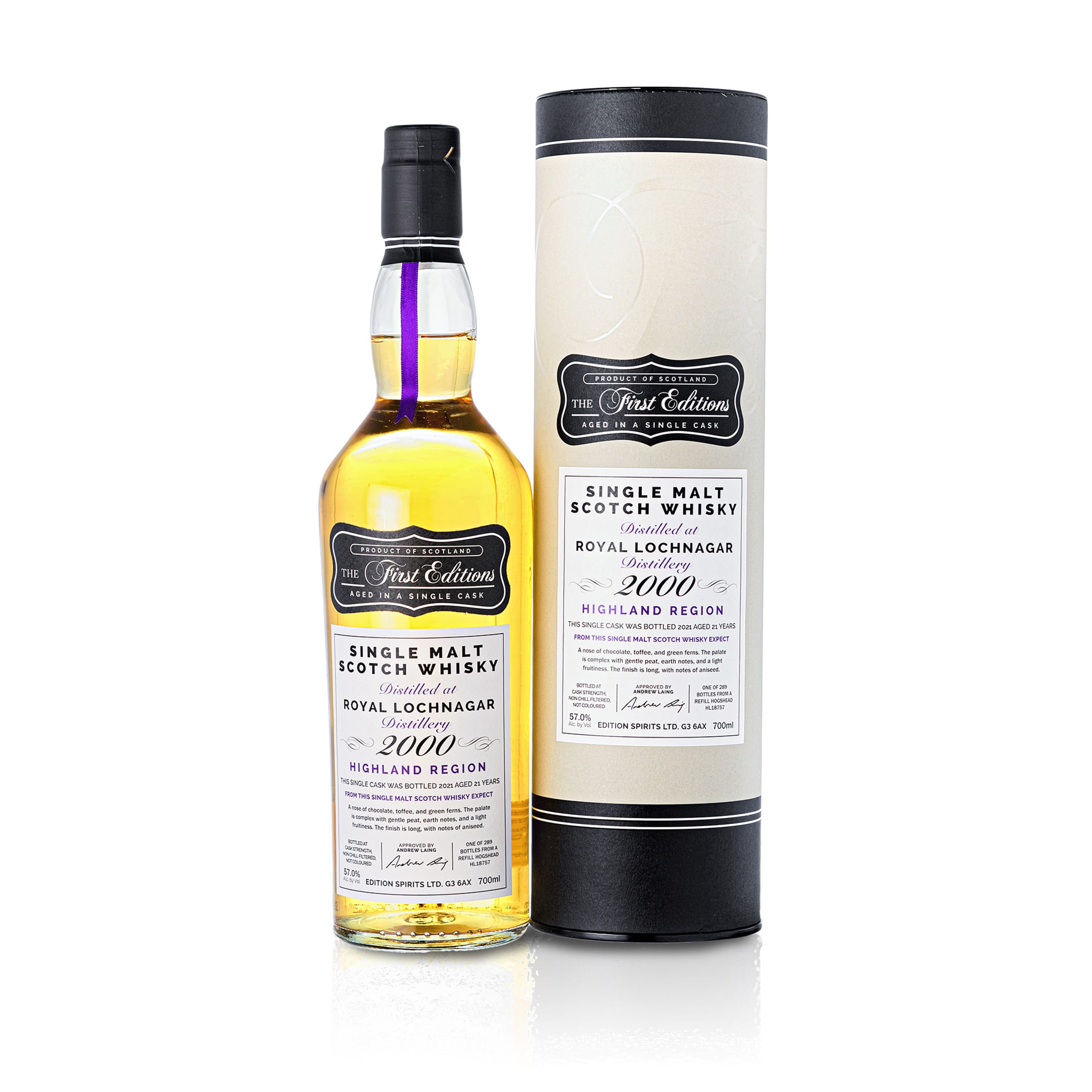 Royal Lochnagar 21 Jahre  - The First Editions - Single Malt Whisky