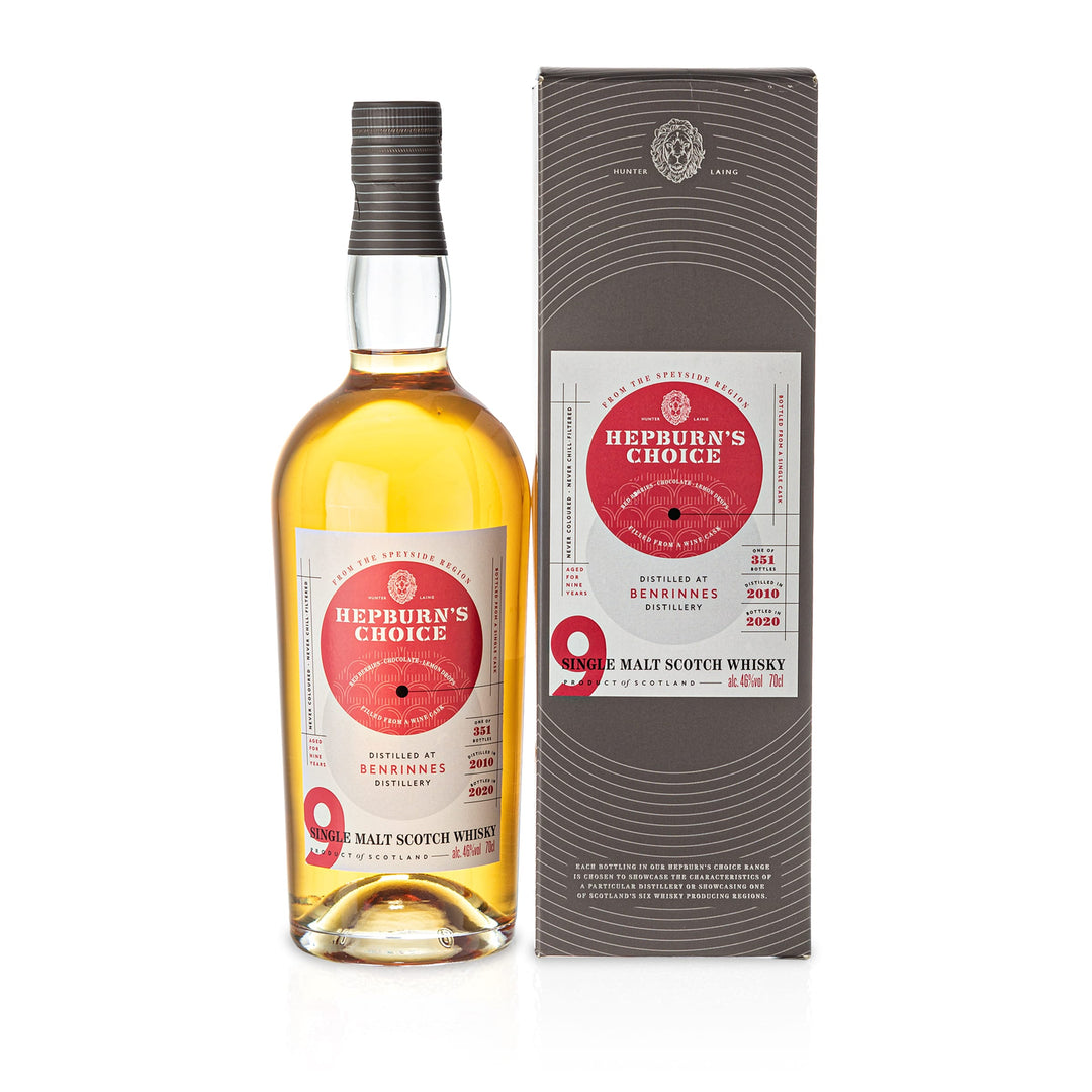 Benrinnes, Hepburn's Choice, wine fin., 2010, 9 Jahre, 46 %