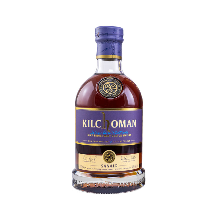 Kilchoman Sanaig 46% Islay Single Malt Scotch Whisky - New without original packaging