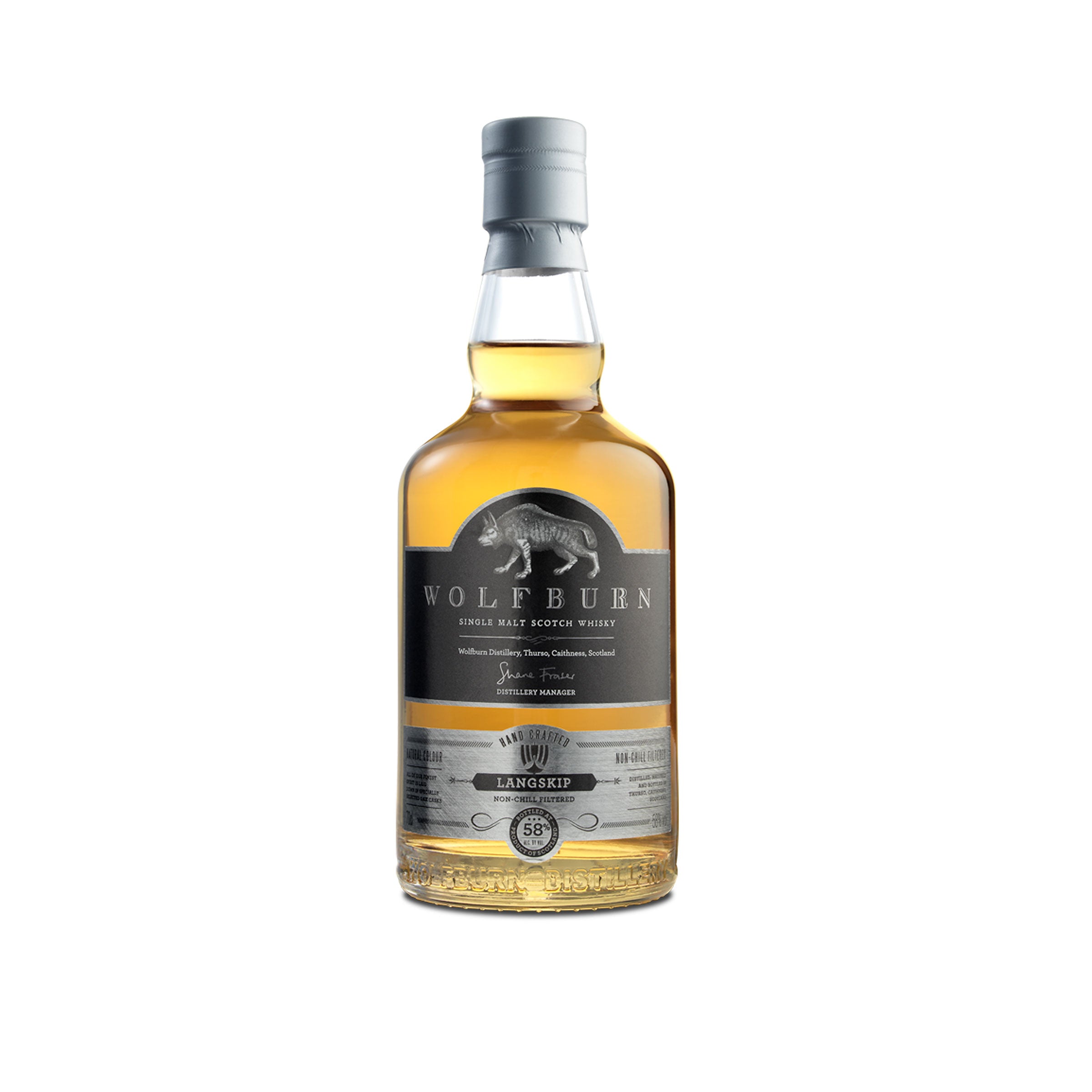 Wolfburn "Langskip", 58 % - Wolfburn