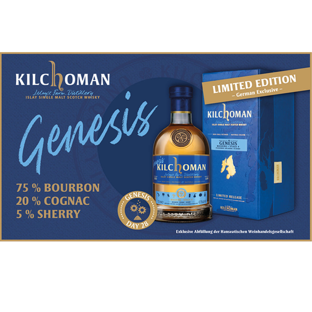 Kilchoman Genesis Mashing - Stage 4 - 2023 - Islay Single Malt Scotch Whisky