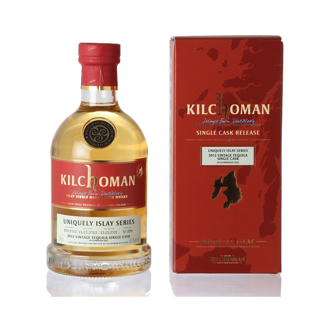 Kilchoman Uniquely Islay Series - 2012 Vintage Tequila Single Cask