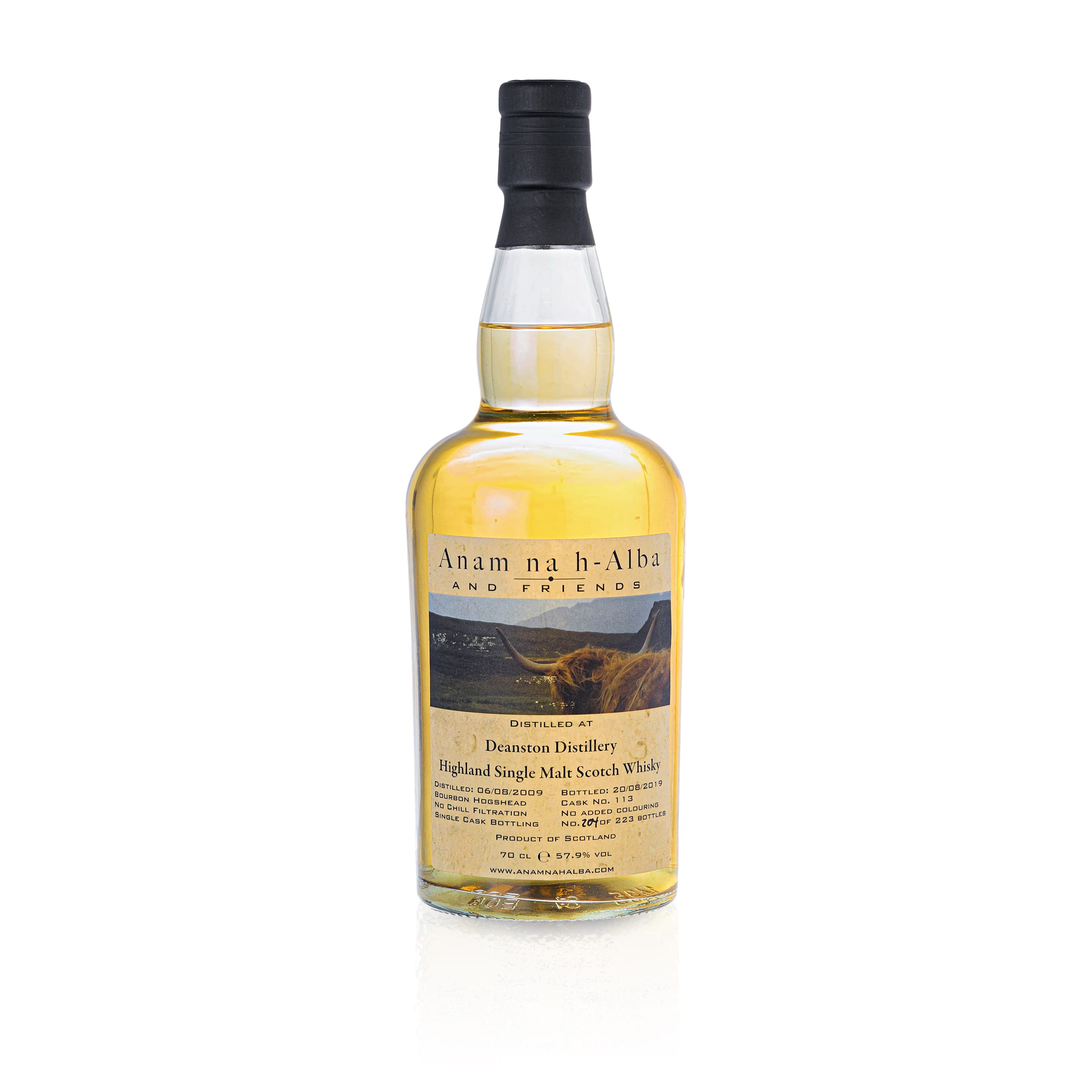 Deanston 2009 - 10 Jahre - Bourbon Hogshead - Anam na h-Alba