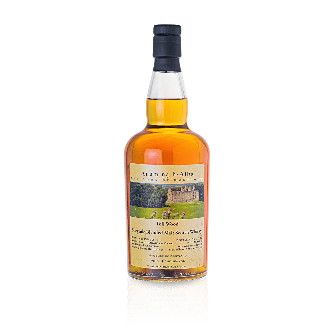 Toll Wood 2012 - 8 Jahre - Amontilladd Quarter Cask - Anam na h-Alba