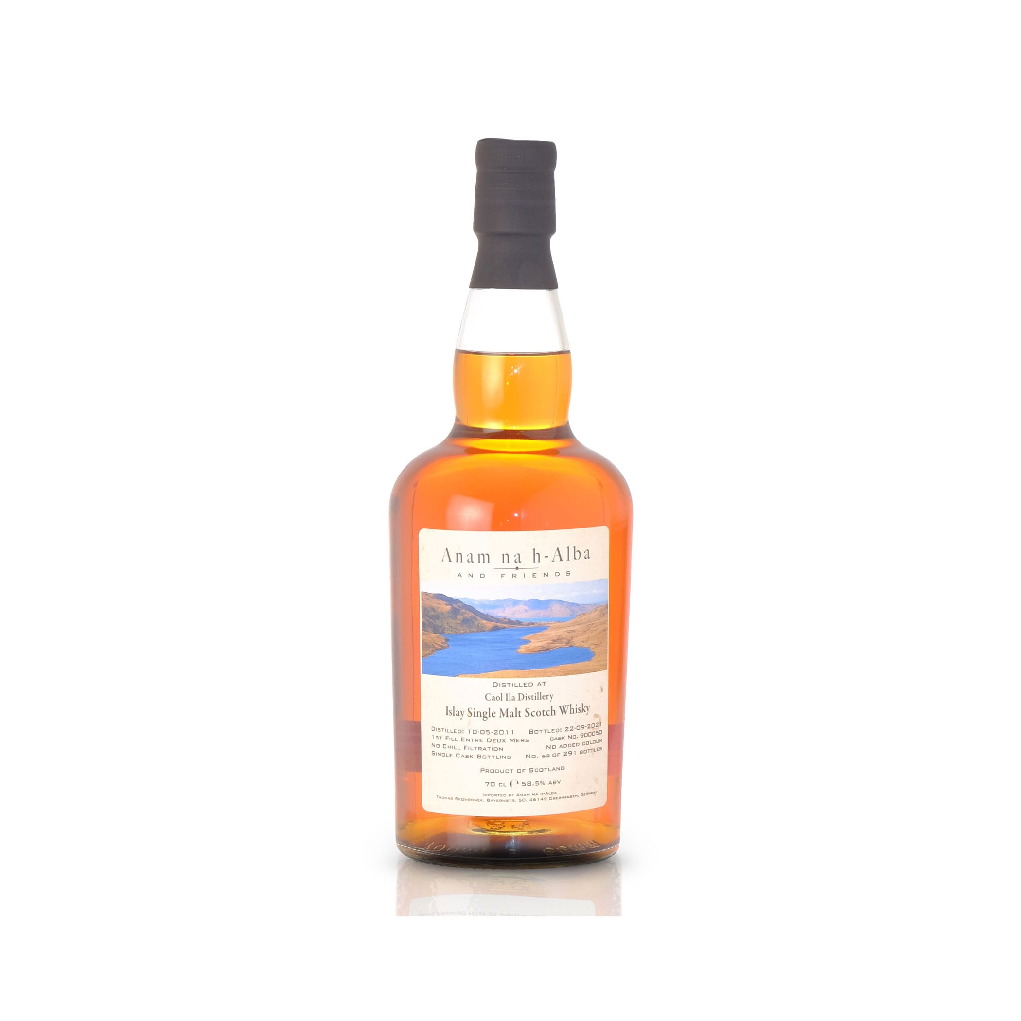 Caol Ila 2011 - 10 Years Old - Entre Deux Mers - Anam na h-Alba, Cask 900050, Islay Single Malt Whisky