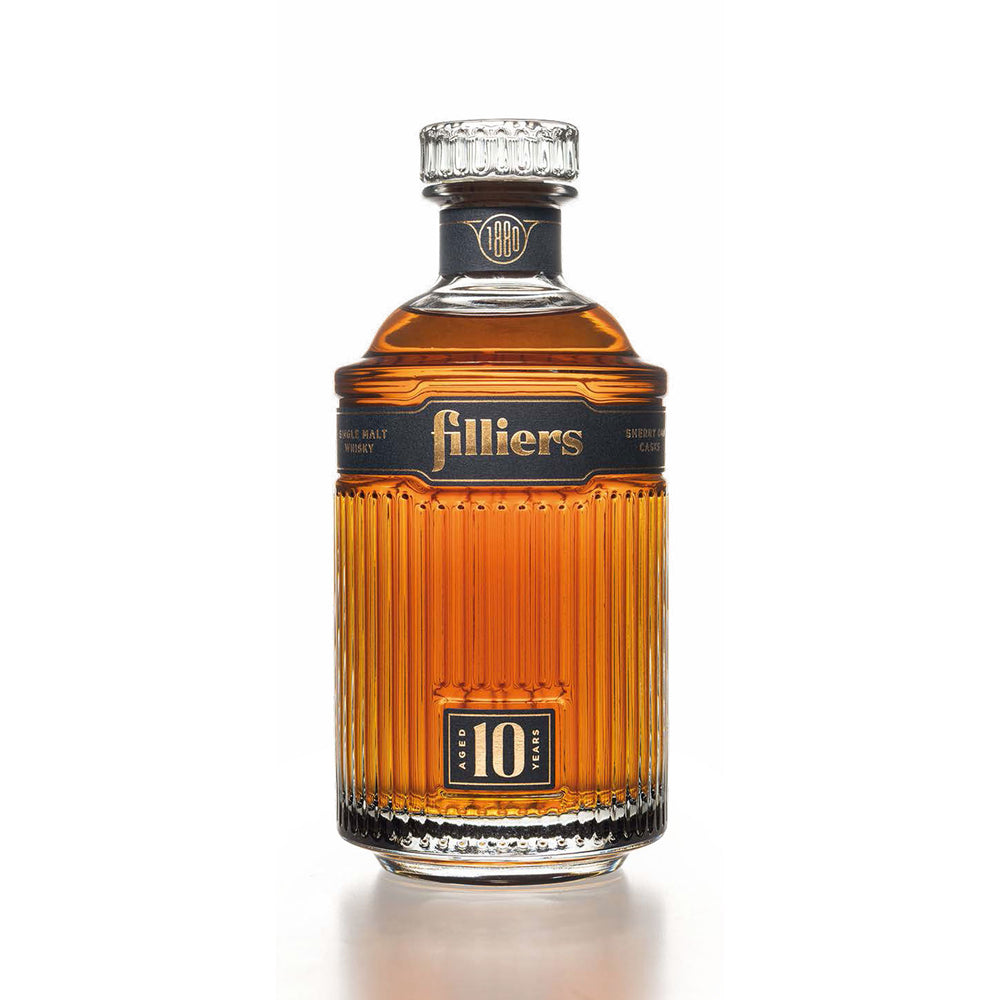 Filliers 10 Jahre Single Malt Whisky Sherryfass 43% aus Belgien