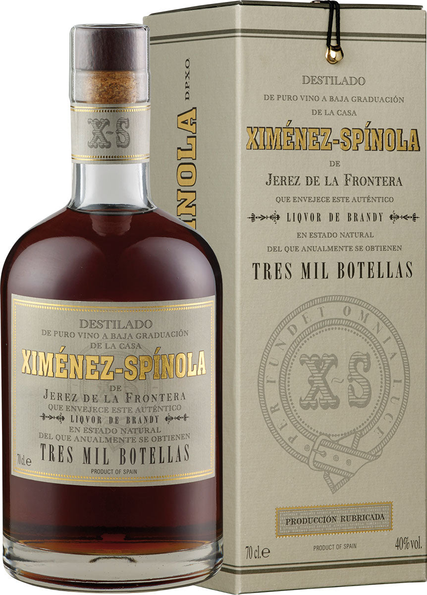 Brandy 3,000 bottles Ximénez-Spinola Jerez-Xérèz-Sherry/Spain 0.7l