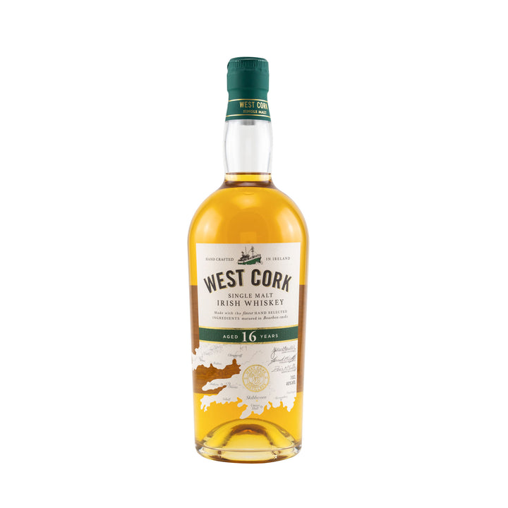 West Cork 16 Year Old Blended Irish Whiskey