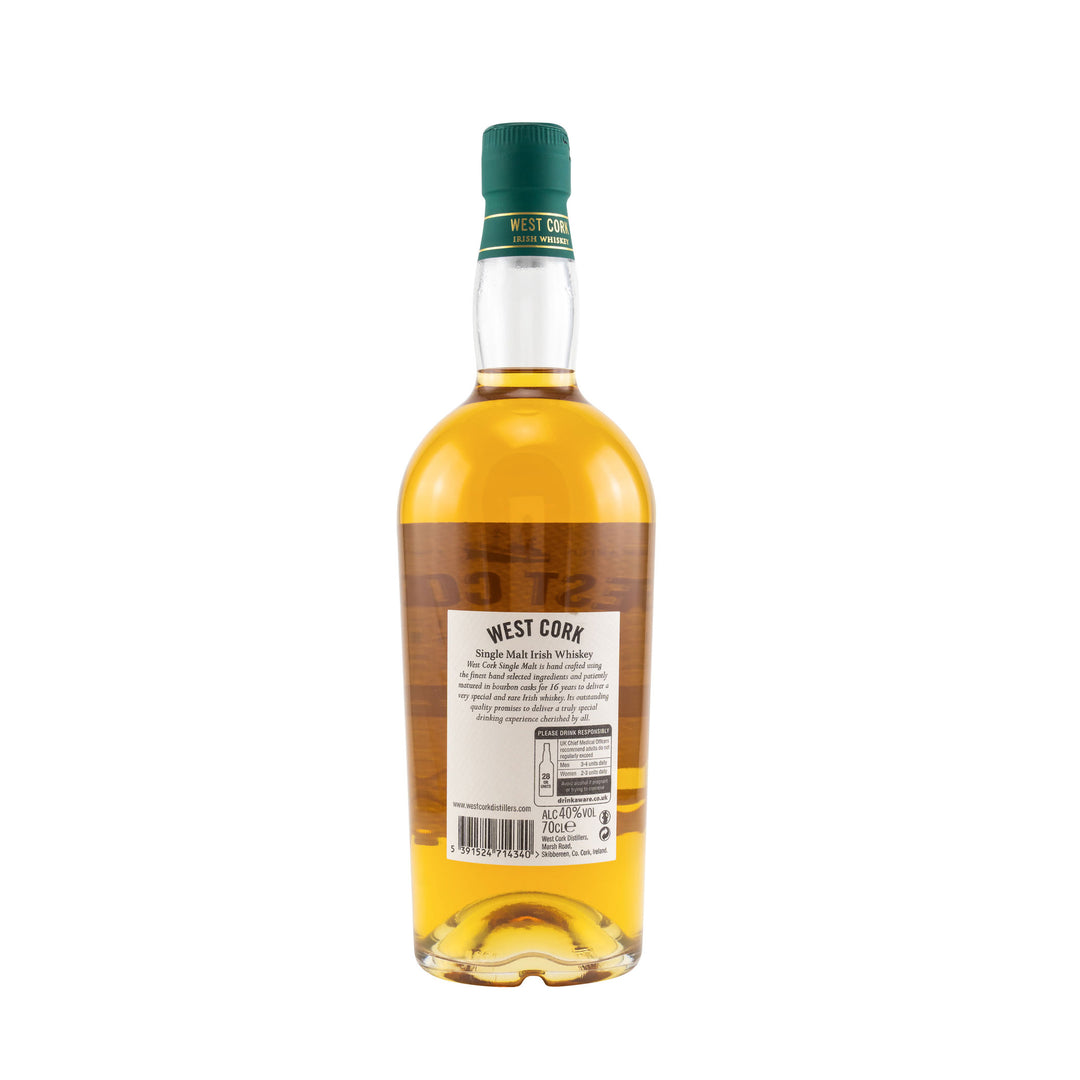 West Cork 16 Year Old Blended Irish Whiskey