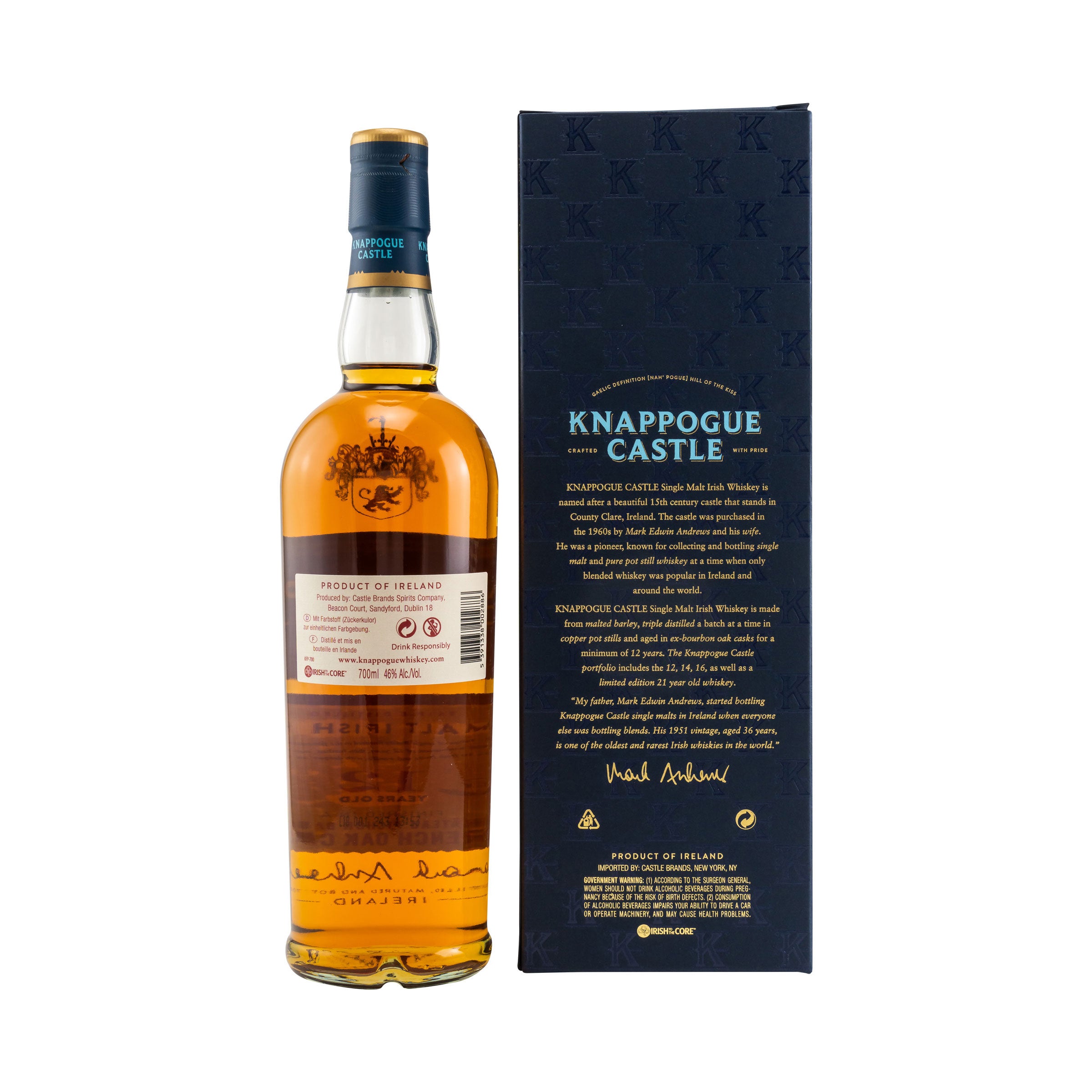 Knappogue Castle 12 y.o. Château Pichon Baron French Oak Finish