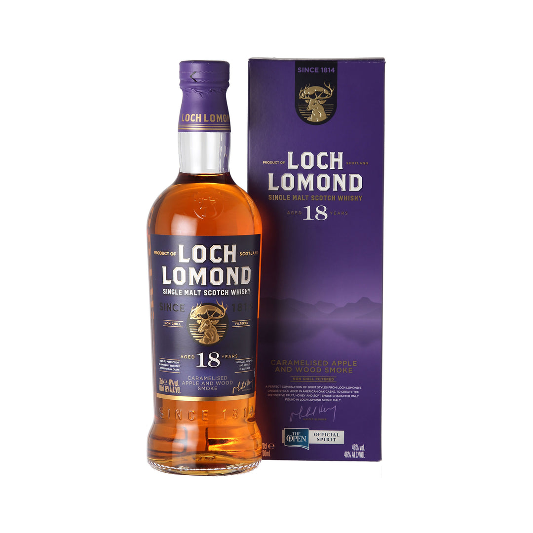 Loch Lomond 18 Years Old - Classic Range - Single Malt Whisky - Highland