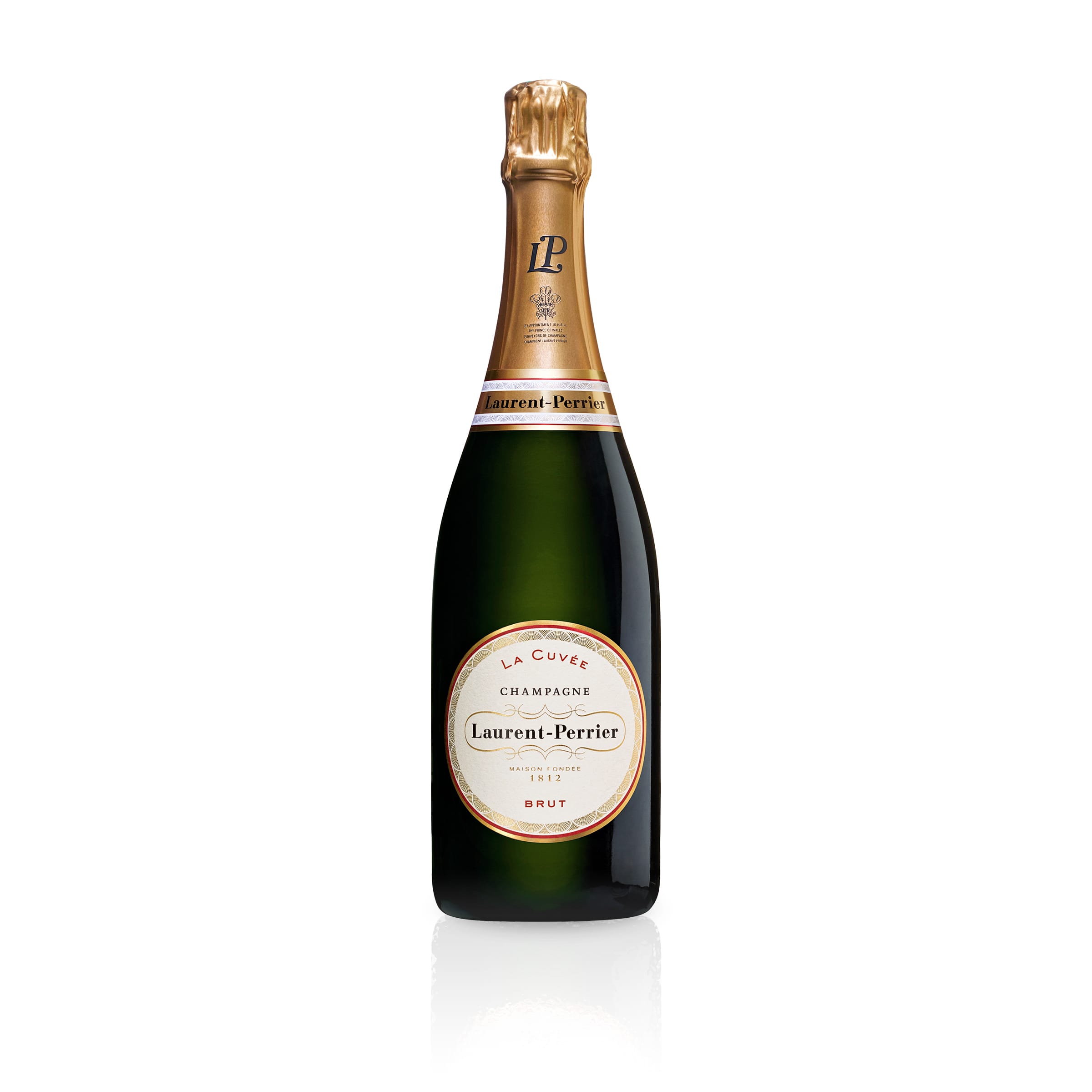 Champagne Laurent-Perrier La Cuvée Brut 0,75l im Geschenkset ( 6 Flaschen mit Champagner 6 Champagnergläser)