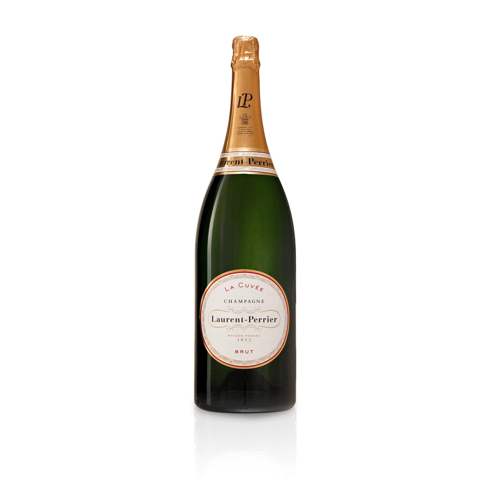 Champagne Laurent-Perrier La Cuvée Brut Jeroboam 3.0L in Wooden Box