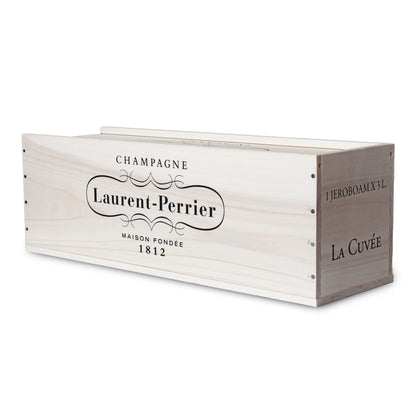 Champagne Laurent-Perrier La Cuvée Brut Jeroboam 3,0L in Holzkiste