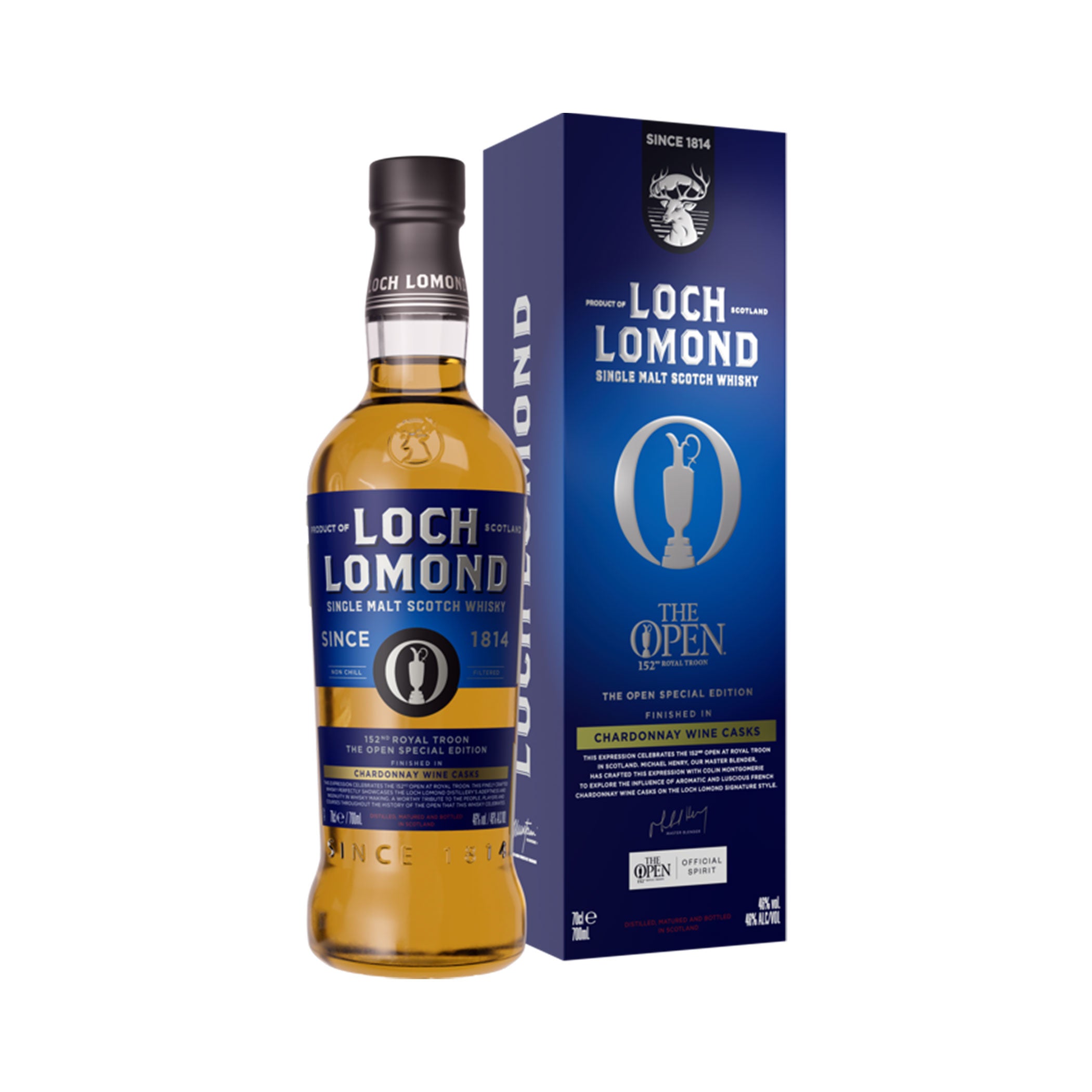 Loch Lomond The Open Special Edition 2024 · 1st Fill Chardonnay Wine Finish - Single Malt Whisky