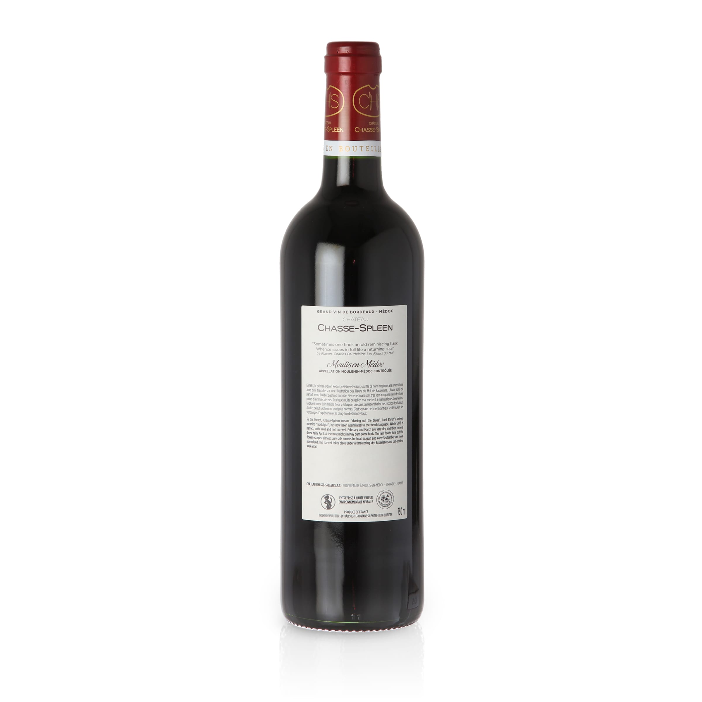 2022 Château Chasse Spleen - Moulis - Dry Red Wine