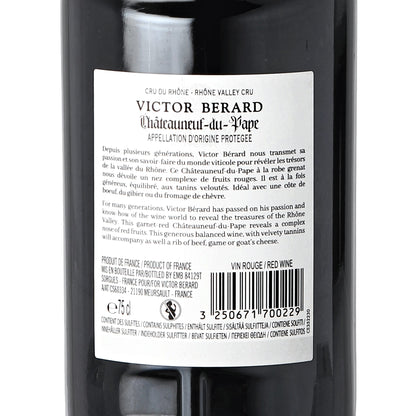 2022 Victor Berard Chateauneuf-du-Pape - Frankreich