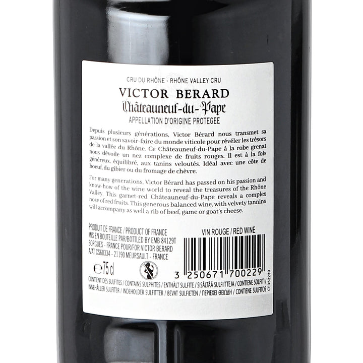 2018 Victor Bérard Châteauneuf du Pape AOP