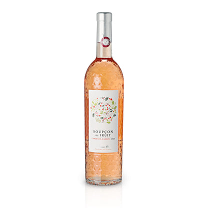 Cabernet d'Anjou Rosé Wine medium dry 0.75L - Soupçon de Fruit - LaCheteau, France
