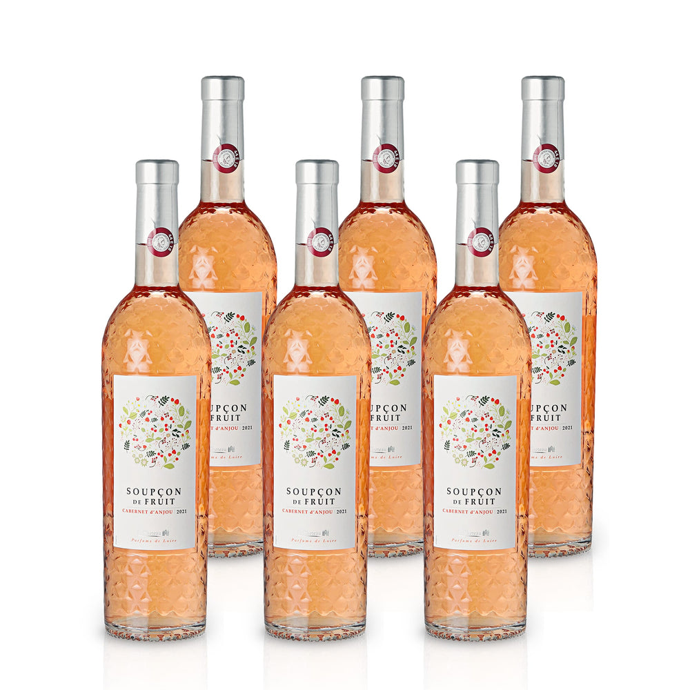 Cabernet d'Anjou Roséwein halbtrocken 0,75L - Soupçon de Fruit -  LaCheteau, Frankreich