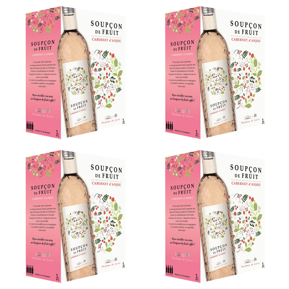 Cabernet d'Anjou „Soupçon de Fruit“ - off-dry - Bag-in-Box 3 l