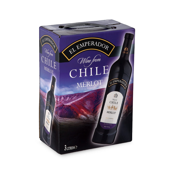 Merlot – Bag-in-Box 3L – trocken aus Chile