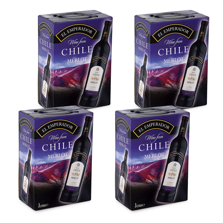 Merlot – Bag-in-Box 3L – trocken aus Chile