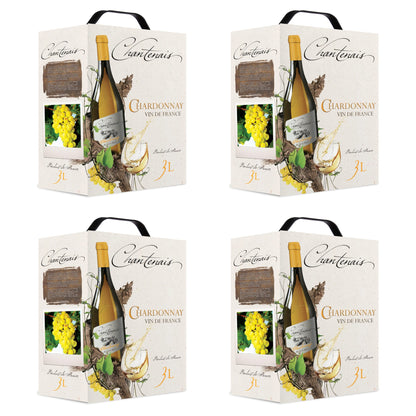 Chantenais Chardonnay Weißwein trocken Vin de France Bag-in-Box 3 l