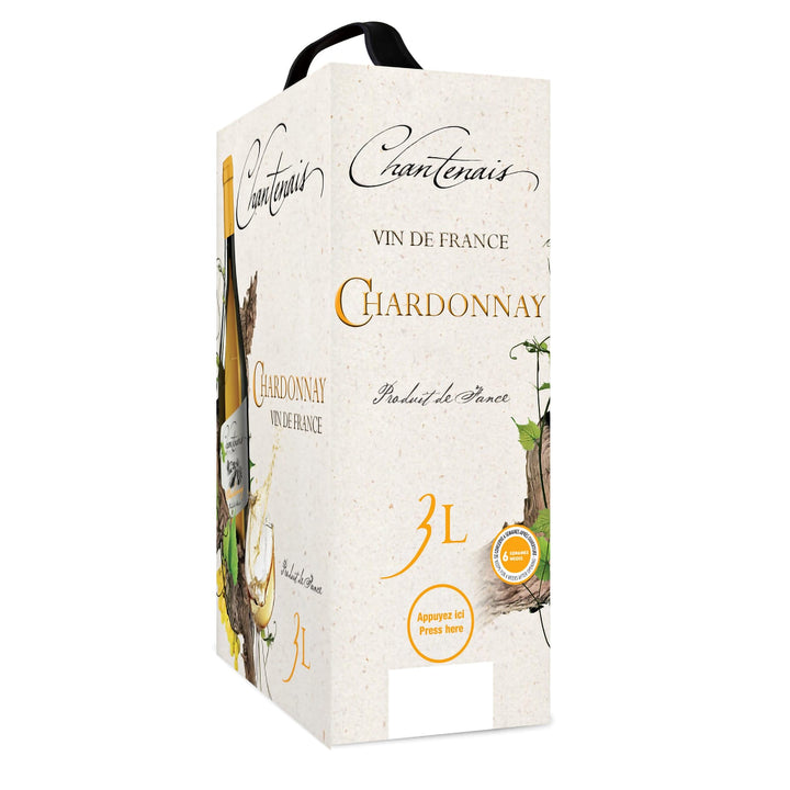 Chantenais Chardonnay dry Vin de France Bag-in-Box 3 l