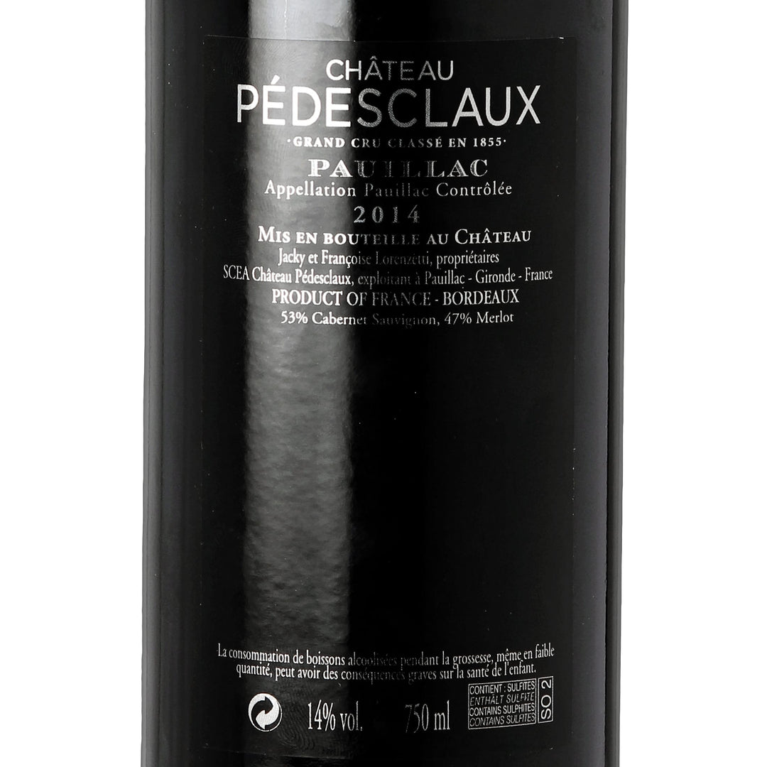 2014 Chateau Pedesclaux – France