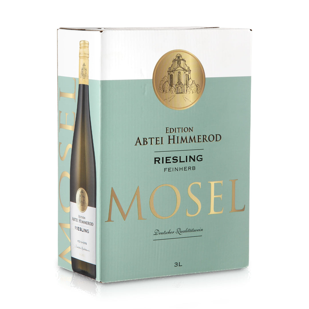 Mosel Riesling Feinherb Qualitätswein – in Bag-in-Box – 3 L