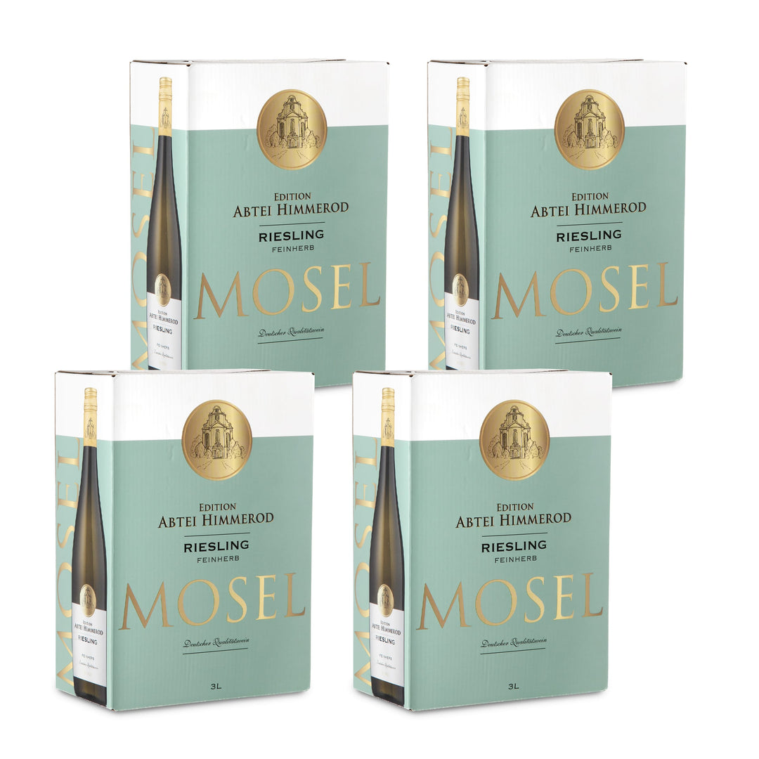 Mosel Riesling Feinherb Qualitätswein – in Bag-in-Box – 3 L