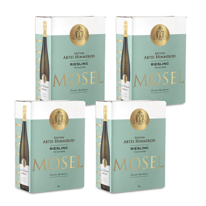 Mosel Riesling Feinherb Qualitätswein - Weißwein in Bag-in-Box -  Edition Abtei Himmerod 3 L.