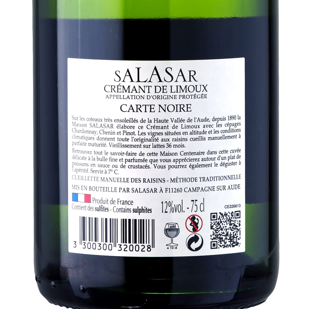 SALASAR Carte Noire - Maison Salasar