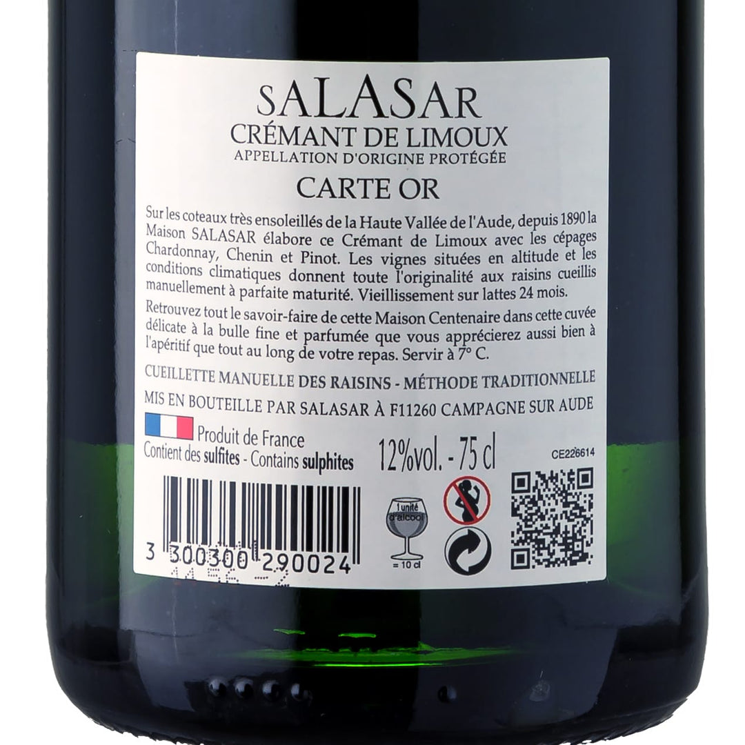 SALASAR Carte d'Or - Maison Salasar