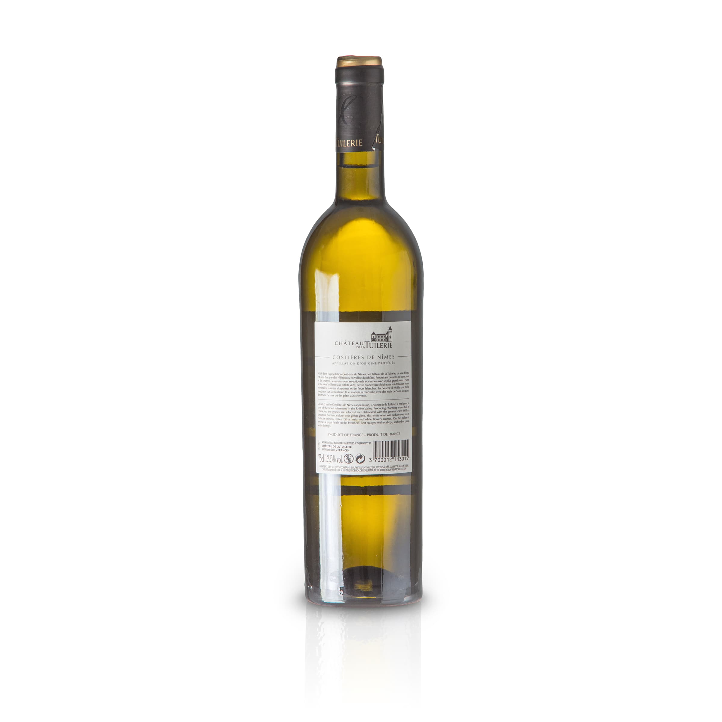 2017 Chateau de la Tuilerie Costieres de Nimes Grenache Blanc - Viognier - Frankreich