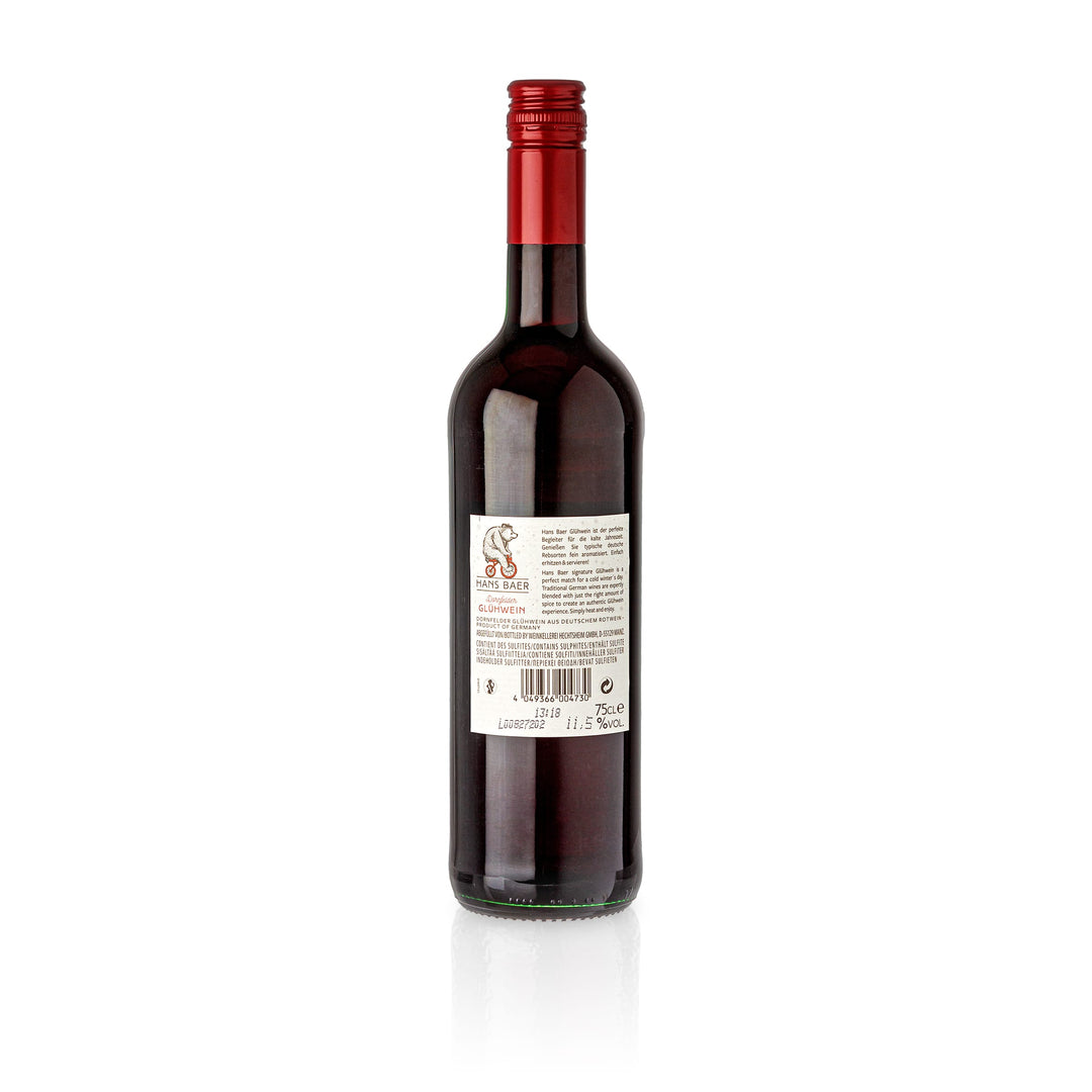 HANS BAER Dornfelder Mulled Wine from German Red Wine