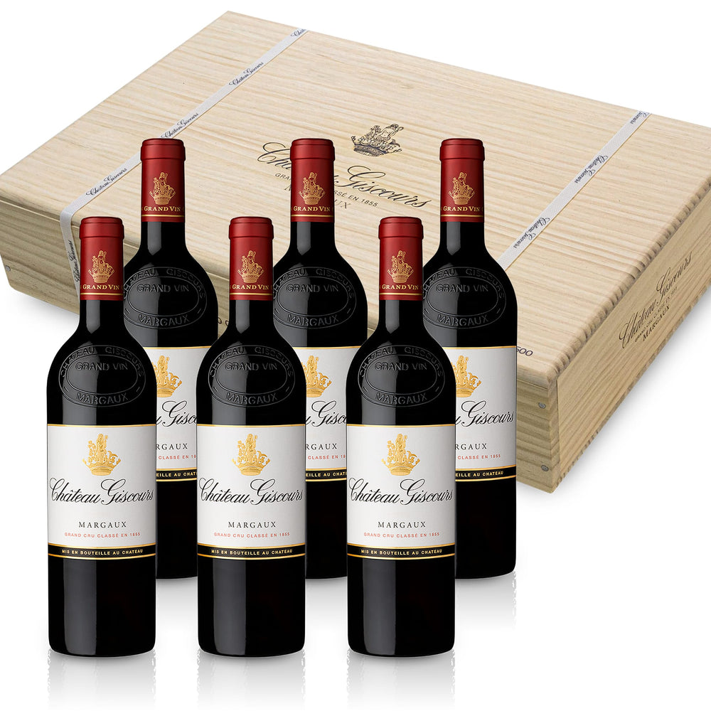 Château Giscours Limited Anniversary Box "6 Vintages - 25 Years" Dry Red Wine - Margaux/Bordeaux France