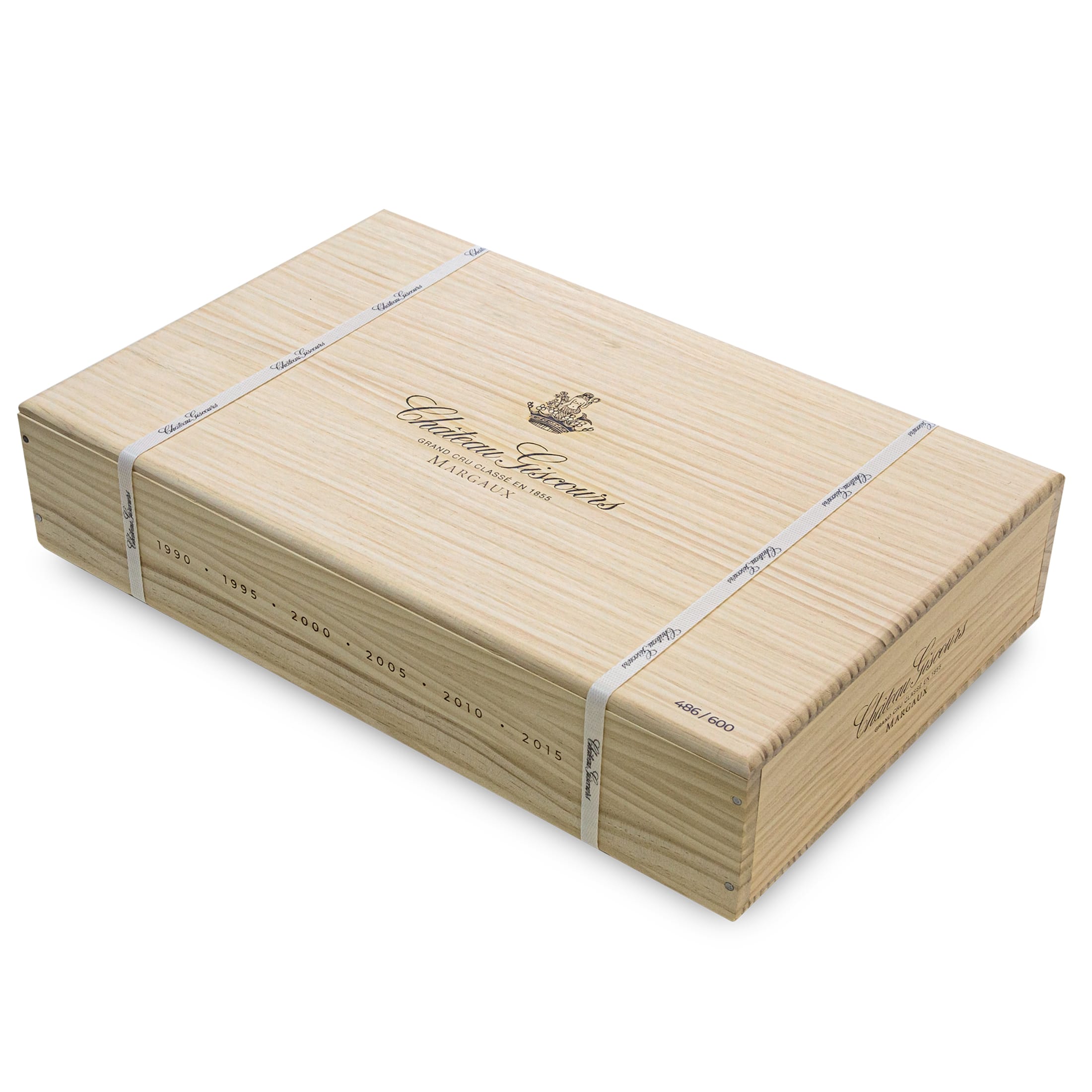 Château Giscours limitierte Jubiläumsbox "6 Jahrgänge - 25 Jahre" Rotwein trocken - Margaux/Bordeaux Frankreich