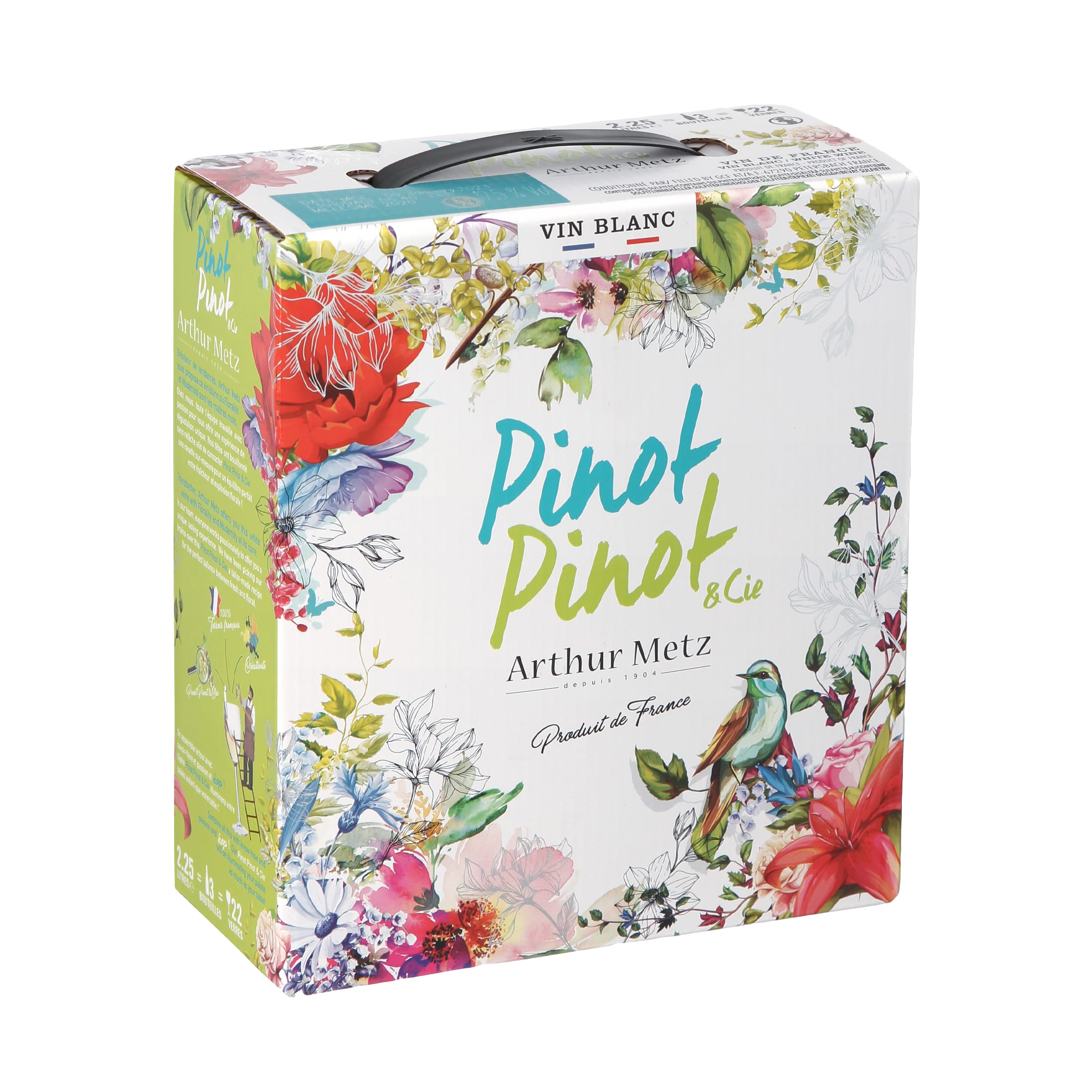 Arthur Metz Pinot Pinot & Cie Weißwein trocken Bag-in-Box 2,25 l