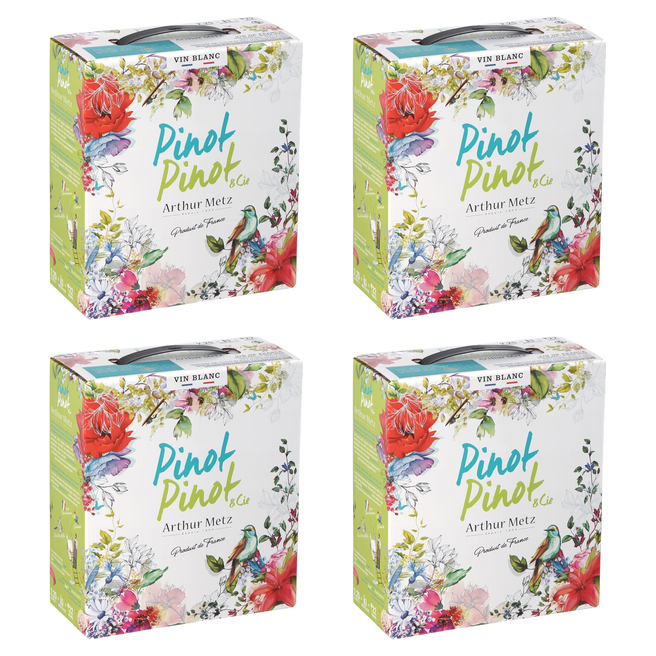 Arthur Metz Pinot Pinot & Cie Weißwein trocken Bag-in-Box 2,25 l