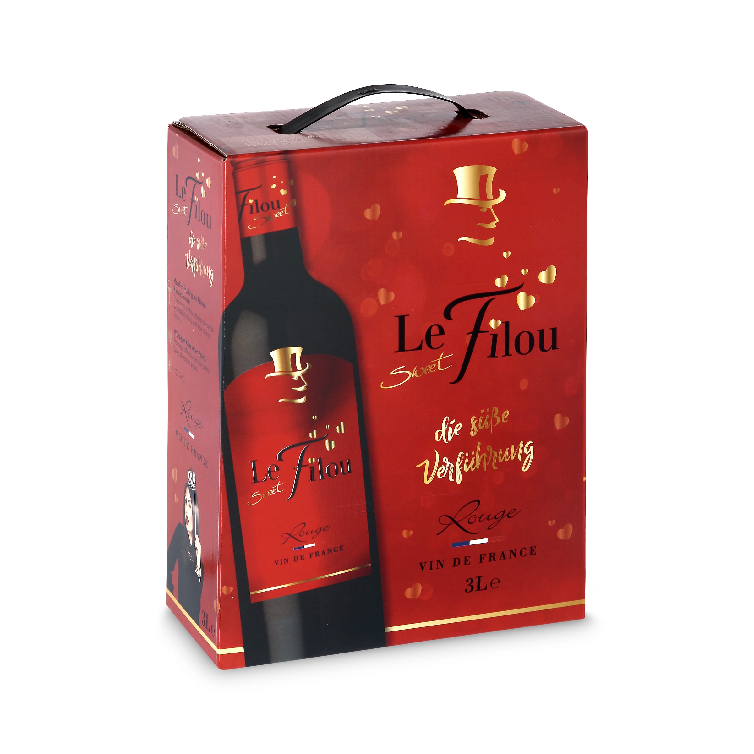 Le Sweet Filou - Bag-in-Box - Rotwein süß 3 L.
